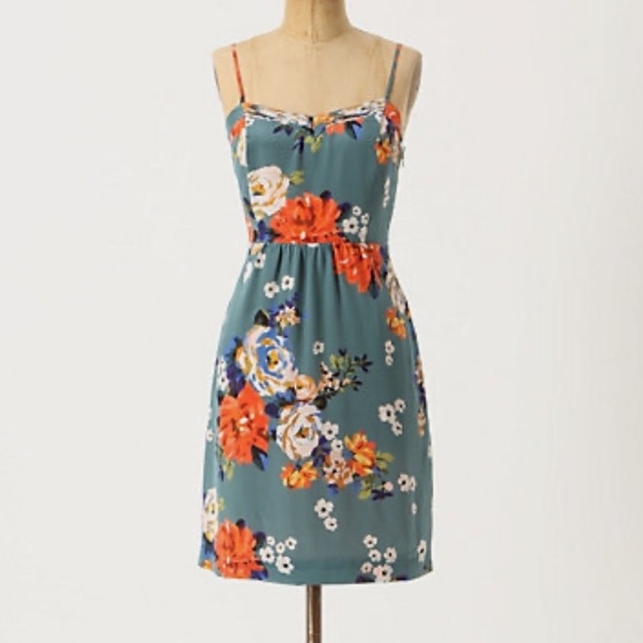 Anthropologie Dresses & Skirts - Silk dress from Anthropologie